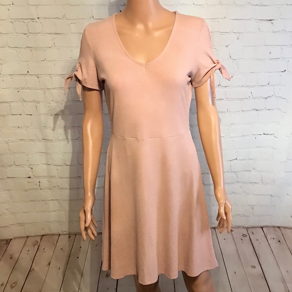 She+ Sky NWT peachy pink comfy dress size Large